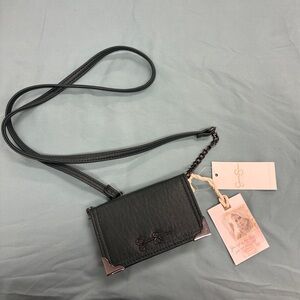 Elegant Crossbody Wallet Card Holder
